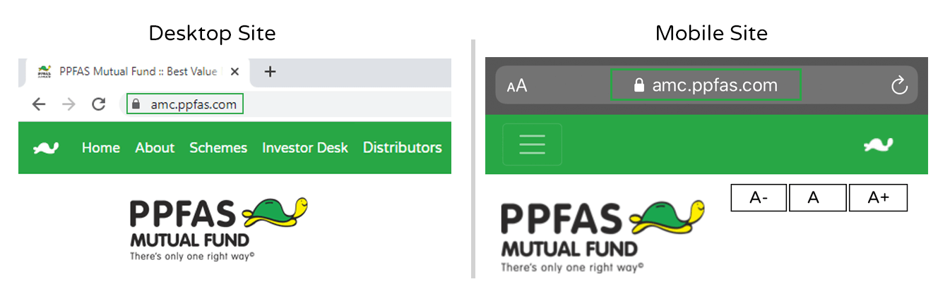 How to carefully verify the authenticity of the website