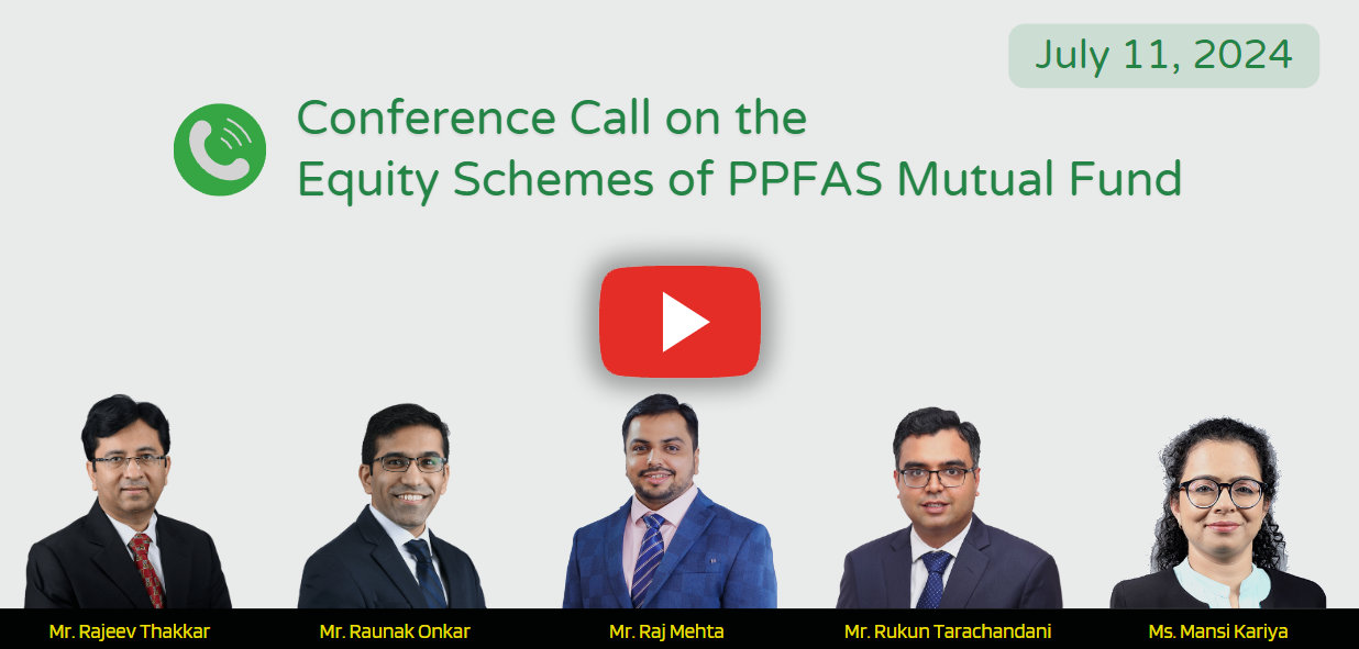 Conference Call on the Equity Schemes of PPFAS Mutual Fund