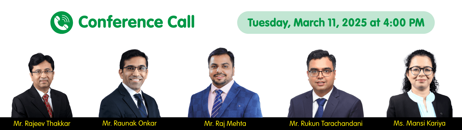 Conference Call - March 2025