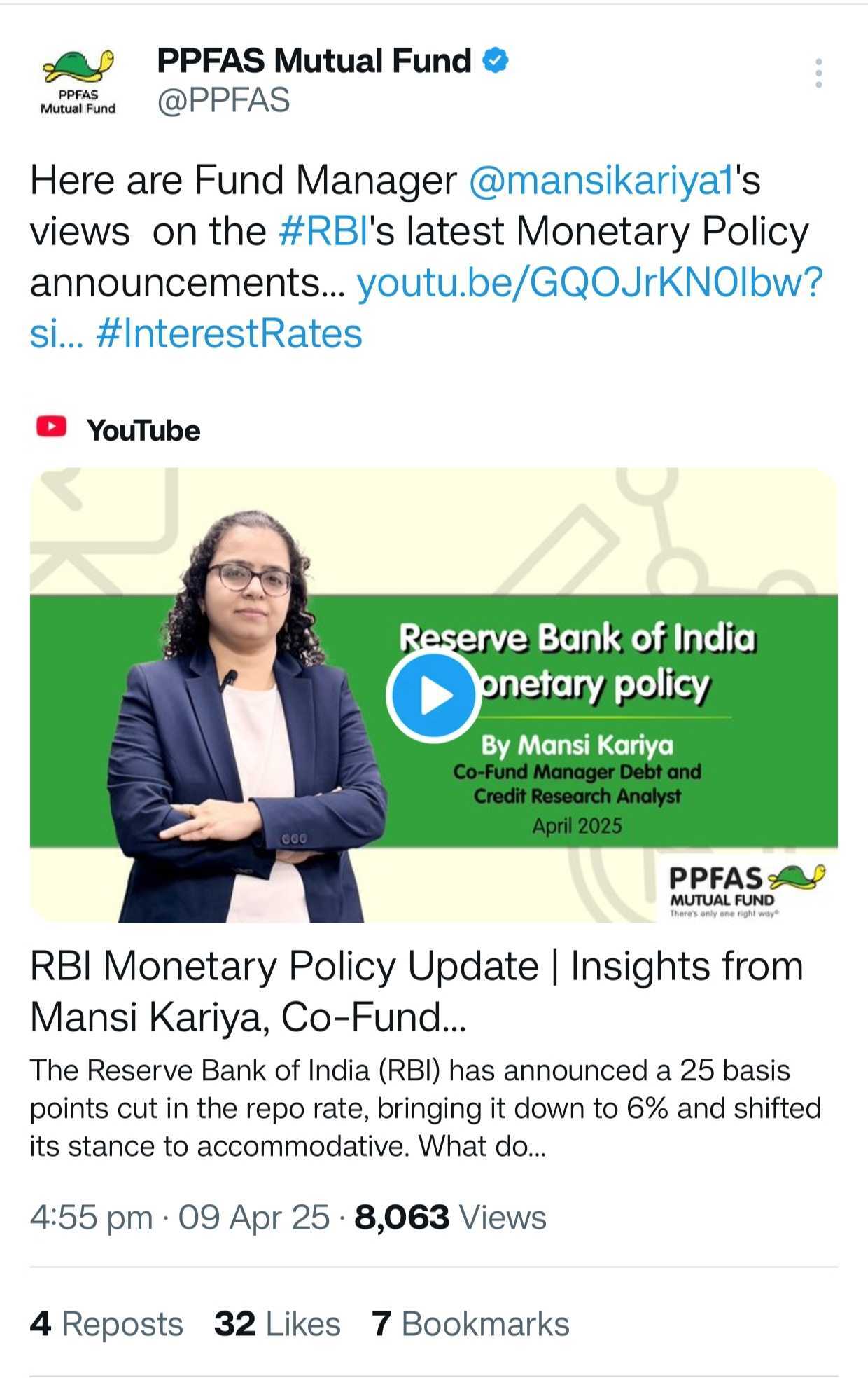 RBI's latest Monetary Policy 
