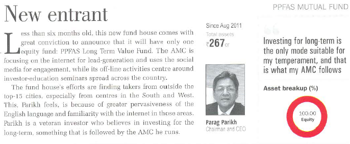 Investor Education Initiatives by PPFAS Mutual Fund