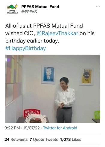 Top twitter post