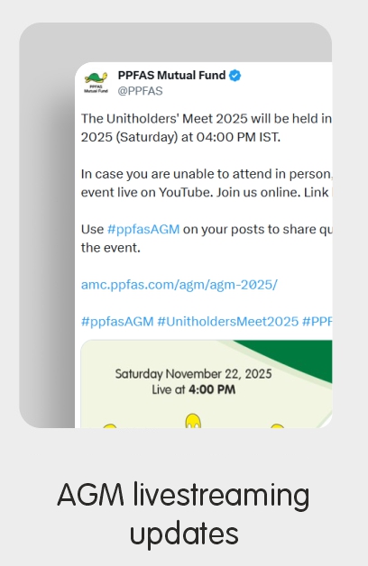AGM livestreaming updates